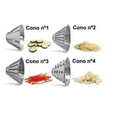 Ralla Mozzarella y Cuter Verdura TMC FAMA - Versatilidad en Procesado